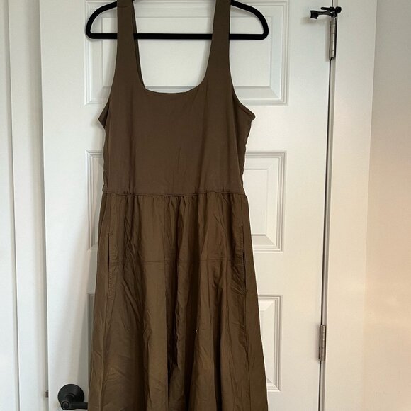 Everlane Brown Tank Dress - Picture 1 of 3